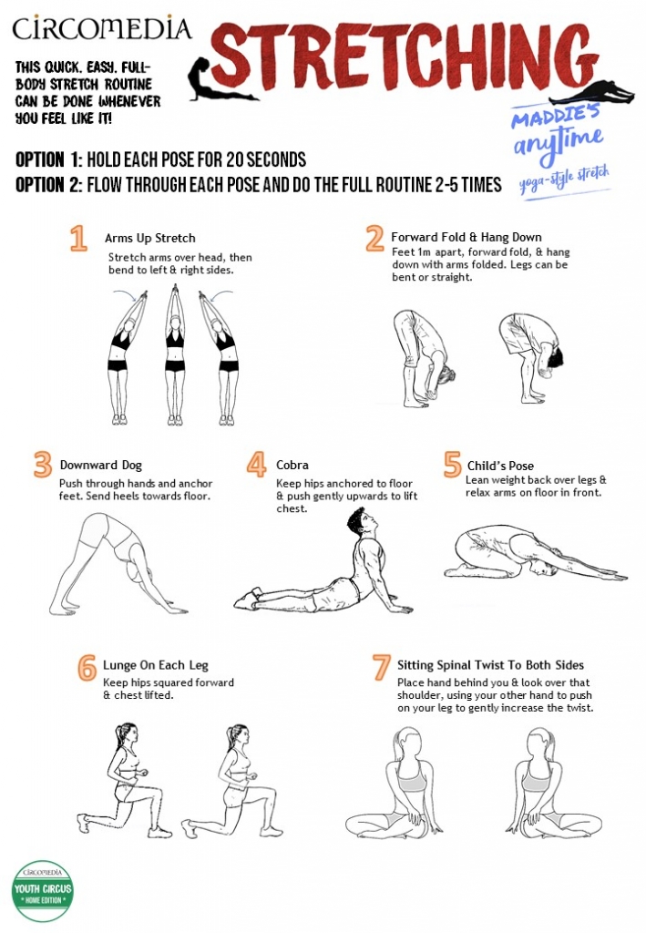 Activity Pack 5 Yoga Stretch